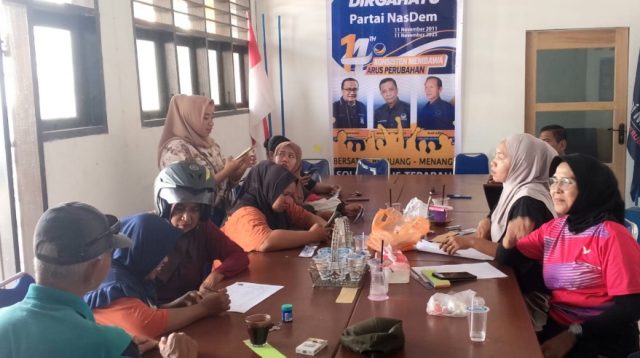 Hari Pertama Pendaftaran Dibuka, Ratusan Kupon Jalan Santai NasDem Sigi Ludes