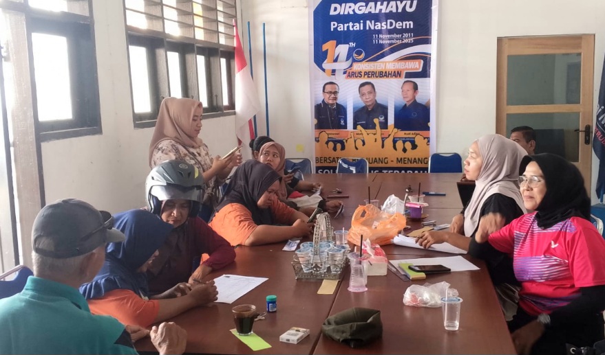 Hari Pertama Pendaftaran Dibuka, Ratusan Kupon Jalan Santai NasDem Sigi Ludes