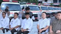 19 Unit Ambulance Program Berani Sehat Diserahkan Gubernur Anwar Hafid