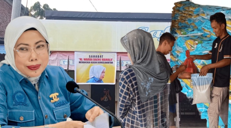 Ketua DPRD Morut Adakan Pasar Murah, Warda: Insya Allah Rutin Setiap Jum’at