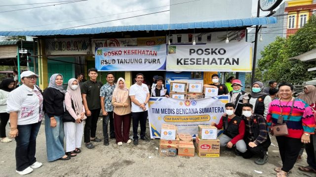 Gerak Cepat Tim Medis FK Untad di Lokasi Banjir Langkat Sumut
