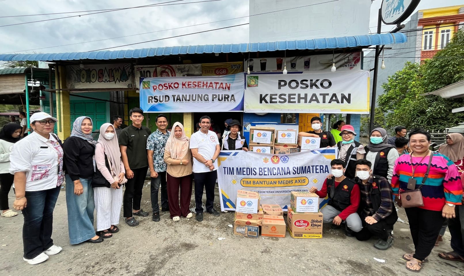 Gerak Cepat Tim Medis FK Untad di Lokasi Banjir Langkat Sumut