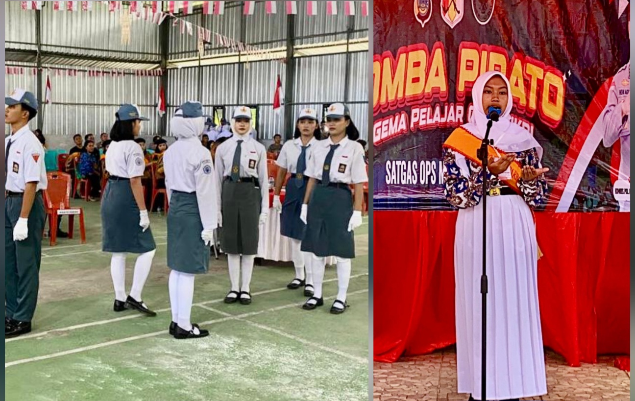Ratusan Pelajar Bersaing di Final Lomba PBB dan Pidato Madago Raya