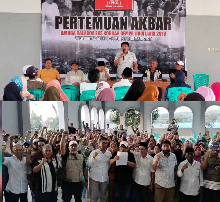 Rencana Hibah Eks Likuifaksi Balaroa, Ribuan Warga Menolak Keinginan Wali Kota Palu