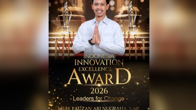 Fauzan Mamala Masuk Nominasi Penghargaan Nasional Excellence Award 2026