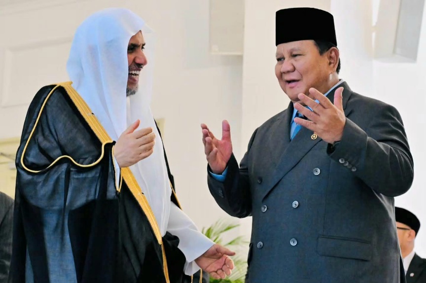 Prabowo dan Sekjen Liga Muslim Dunia Saling Lempar Pujian