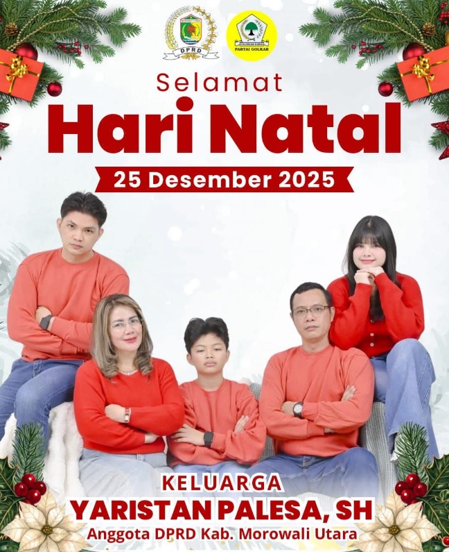 Yaristan Palesa Iklan Natal dan tahun Baru