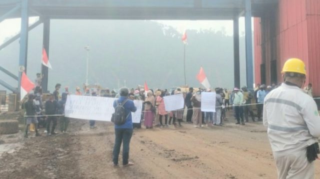 Kompensasi Tak Ditepati, Nelayan Tokonanaka Demo di Jetty Perusahaan