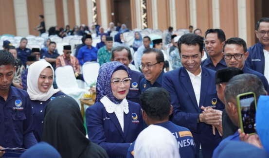 Lantik Pengurus DPC NasDem se-Sigi, NSL Ingatkan Politik Cinta