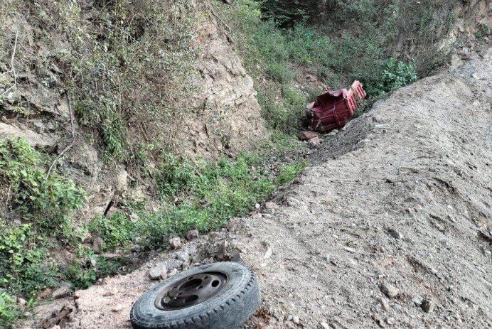 Kecelakaan di PETI Poboya Terjadi Lagi, Beruntung Sopir Truk Selamat