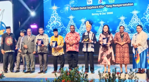 Prof Zainal Abidin Bawa Pesan Moderasi di Natal Nasional Papua Barat Daya