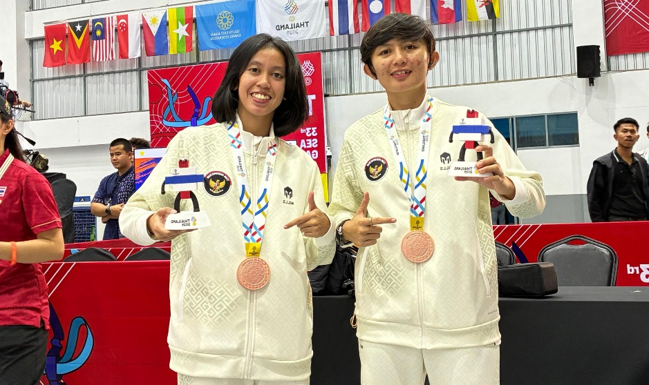 Akyko Kapito Sumbang Perunggu Teqball untuk Indonesia di SEA Games 2025