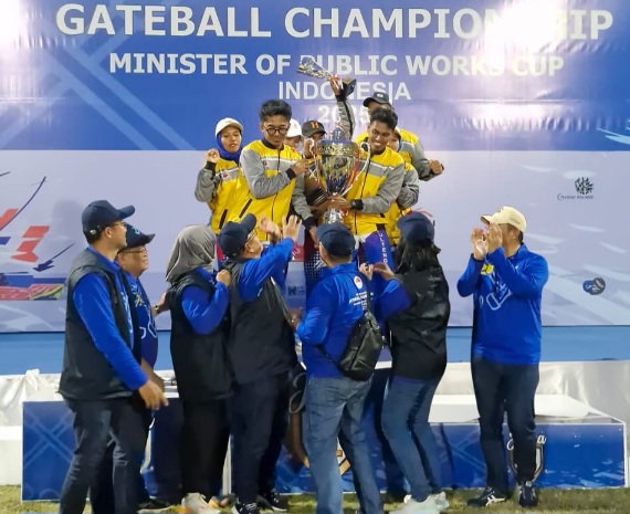 Boyong Piala Menteri PU, Sulteng Juara Gateball 2025