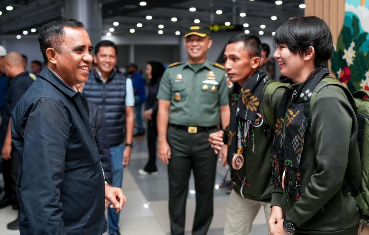 Kebanggaan Sulteng, Gubernur Sambut Kepulangan Atlet Peraih Medali SEA Games 2025