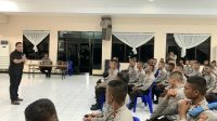 Mardiman Sane Bekali 72 Calon Polisi di Sulteng Pemahaman KUHP Baru