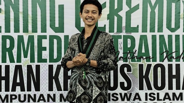 Afif Furqan, Jabat Ketum HMI Komisariat FISIP UNTAD Periode 2025-2026