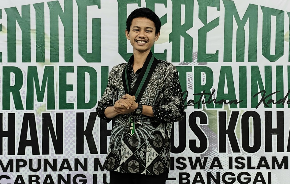 Afif Furqan, Jabat Ketum HMI Komisariat FISIP UNTAD Periode 2025-2026