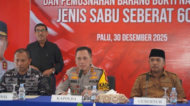 Tutup Tahun, Ini Capaian Kinerja Polda Sulteng Sepanjang 2025