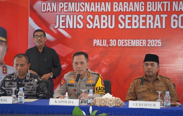 Tutup Tahun, Ini Capaian Kinerja Polda Sulteng Sepanjang 2025