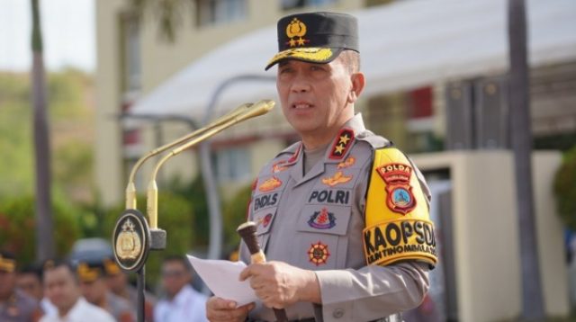 Pesan Khusus Kapolda Sulteng kepada Anggota Polisi yang Naik Pangkat di 2026