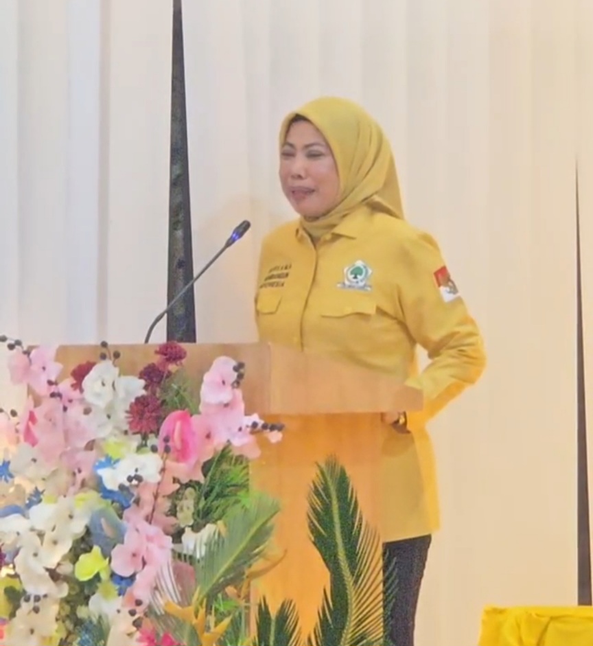 Siap Lahir Batin Maju Pilkada Morut, Warda: Ini Betul Punya mi