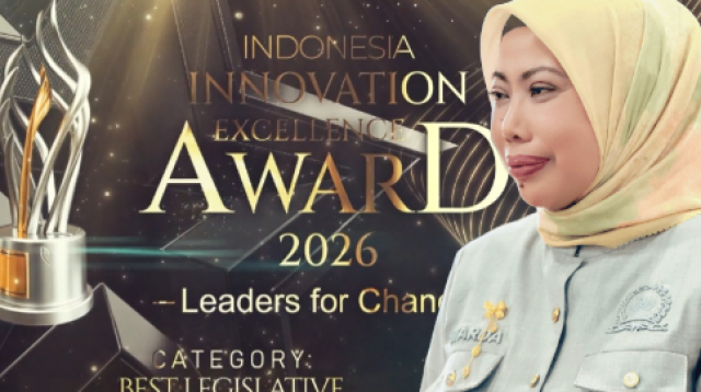 Indonesia Innovation Excellence Award 2026, Ketua DPRD Morut Masuk Nominasi