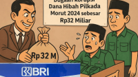 BRI Terlibat Gratifikasi Dana Hibah Pilkada Morut Rp32 M? Pihak Bank Bilang untuk Operasional