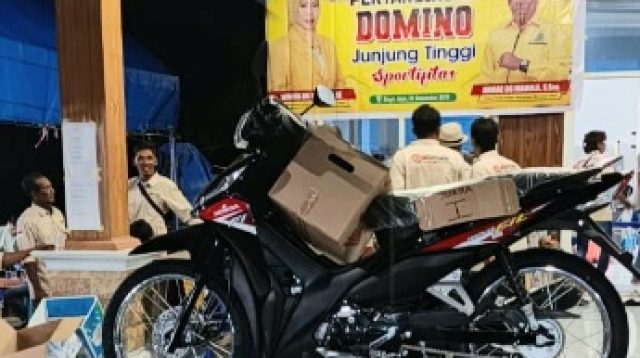 Riuh Domino di Penghujung Tahun di Soyo Jaya, 500 Peserta Berebut Hadiah Motor