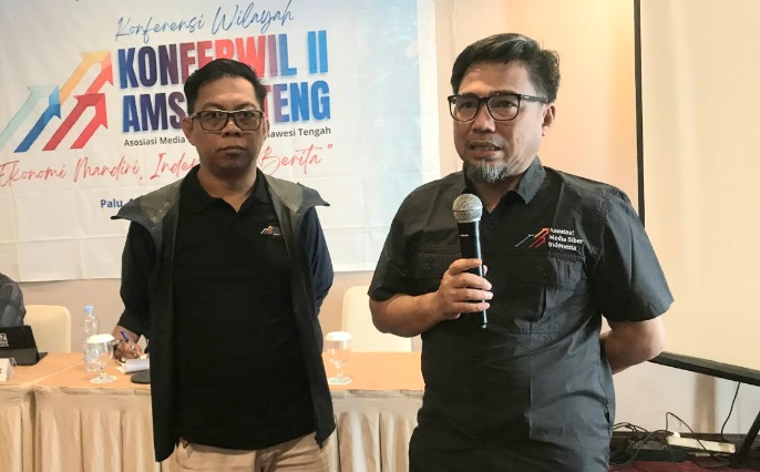 Terpilih Aklamasi, Jurnalis Senior Iqbal - Abdi Kembali Pimpin AMSI Sulteng