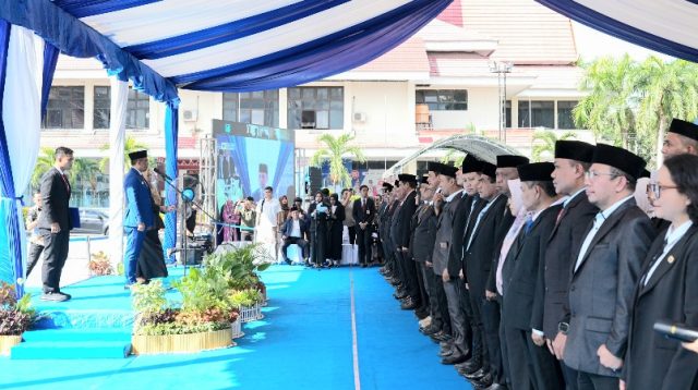 389 Pejabat Pemprov Sulteng Dilantik, Fokus Penataan Birokrasi dan Penguatan Kinerja