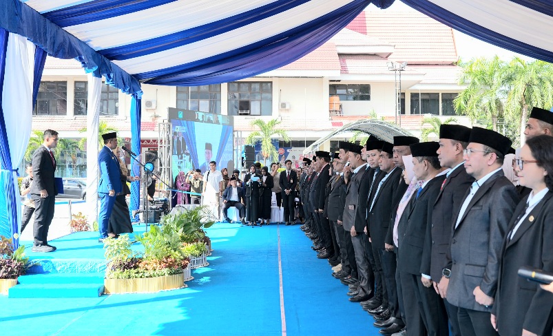 389 Pejabat Pemprov Sulteng Dilantik, Fokus Penataan Birokrasi dan Penguatan Kinerja