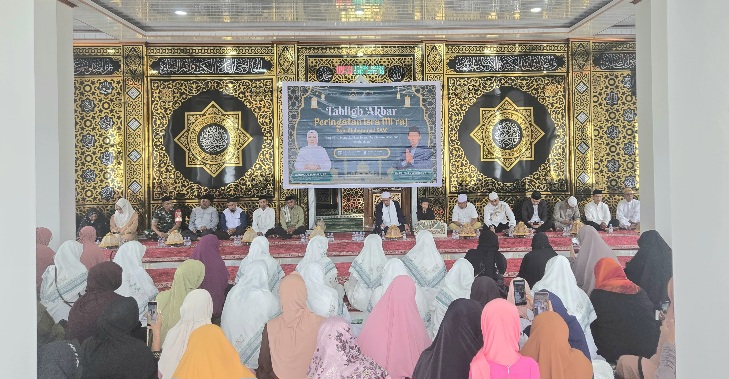 Peringatan Isra Mi’raj di Masjid Sitti Rahmah Morowali Utara Dipadati Jamaah