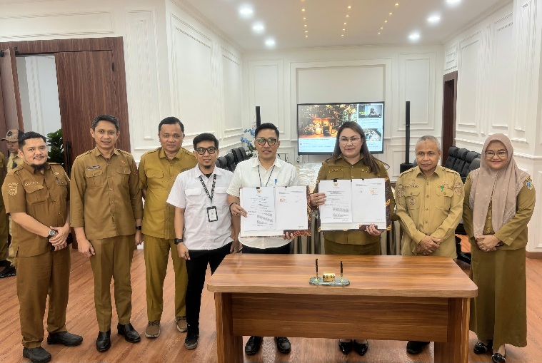 Perkuat Layanan Air Bersih, Bupati Donggala - Dirjen Cipta Karya Teken MoU