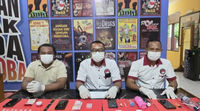 Polres Morut Sita Puluhan Paket Sabu, Salah Satu Pelaku Diringkus di Mess PT GNI