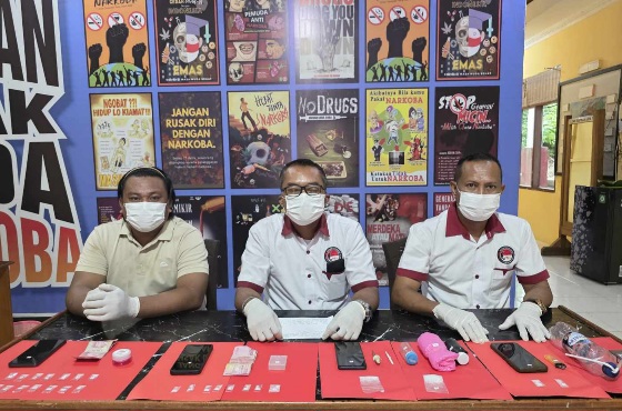 Polres Morut Sita Puluhan Paket Sabu, Salah Satu Pelaku Diringkus di Mess PT GNI