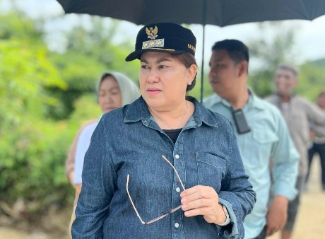 Bupati Donggala Tinjau Lokasi Banjir Wani Hari Ini