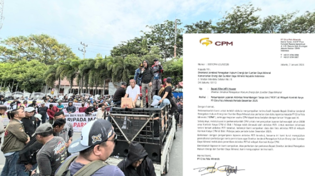 CPM Melapor ke Ditjen Gakkum ESDM soal Poboya, Agus Walahi: Melanggar Kesepakatan