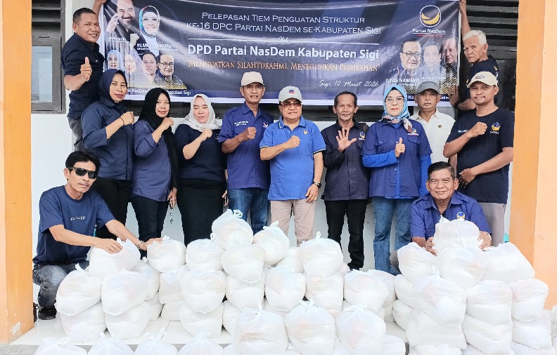 Konsolidasi ala NasDem Sigi di Penghujung Ramadan