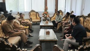 Jelang Haul Guru Tua, Yayasan Masjid Al-Khairaat Temui Wali Kota Palu