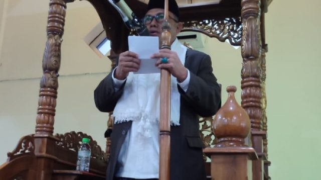 Jadi Khatib Idul Fitri, Faisal Attamimi Bahas Ketidaksempurnaan Kesalehan Hamba