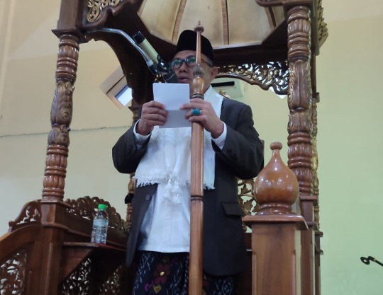 Jadi Khatib Idul Fitri, Faisal Attamimi Bahas Ketidaksempurnaan Kesalehan Hamba