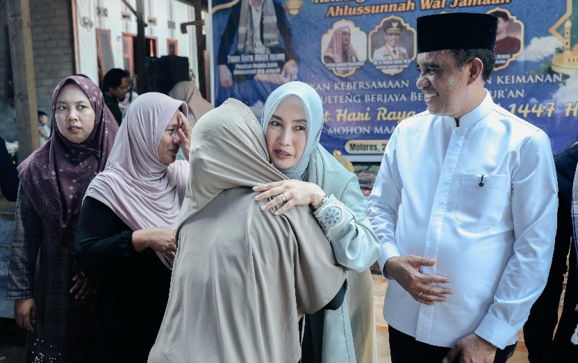 Gubernur Anwar Hafid Ungkap Kebersihan Hati Seseorang saat Halalbihalal di Morut‎