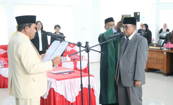 PAW Anggota DPRD Sigi dari Perindo Dilantik