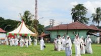 Satu Jam Sebelum Acara, Peserta Halal Bihalal Morut Mulai Padati Lapangan Morokoa
