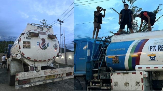 Polda Sulteng Sergap Dua Truk Tangki BBM di Morowali Utara, Ini Penyebabnya