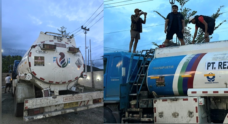 Polda Sulteng Sergap Dua Truk Tangki BBM di Morowali Utara, Ini Penyebabnya
