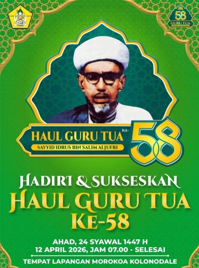 Sukseskan Haul Guru Tua ke-58 di Morut
