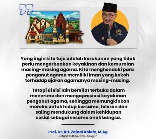 Toleransi, Warisan Luhur yang Harus Dijaga di HUT Sulteng ke-62