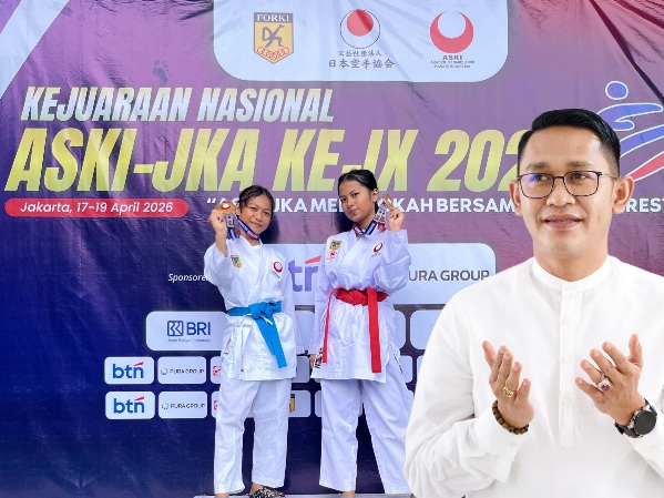 Membanggakan, Atlet Sulteng Raih Dua Emas di Kejurnas ASKI–JKA IX 2026 Jakarta