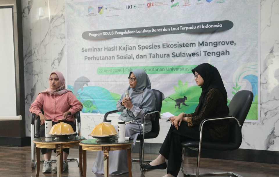 Hasil Kajian Spesies di Sulteng Dipaparkan, Dorong Rehabilitasi Ekosistem Berbasis Data